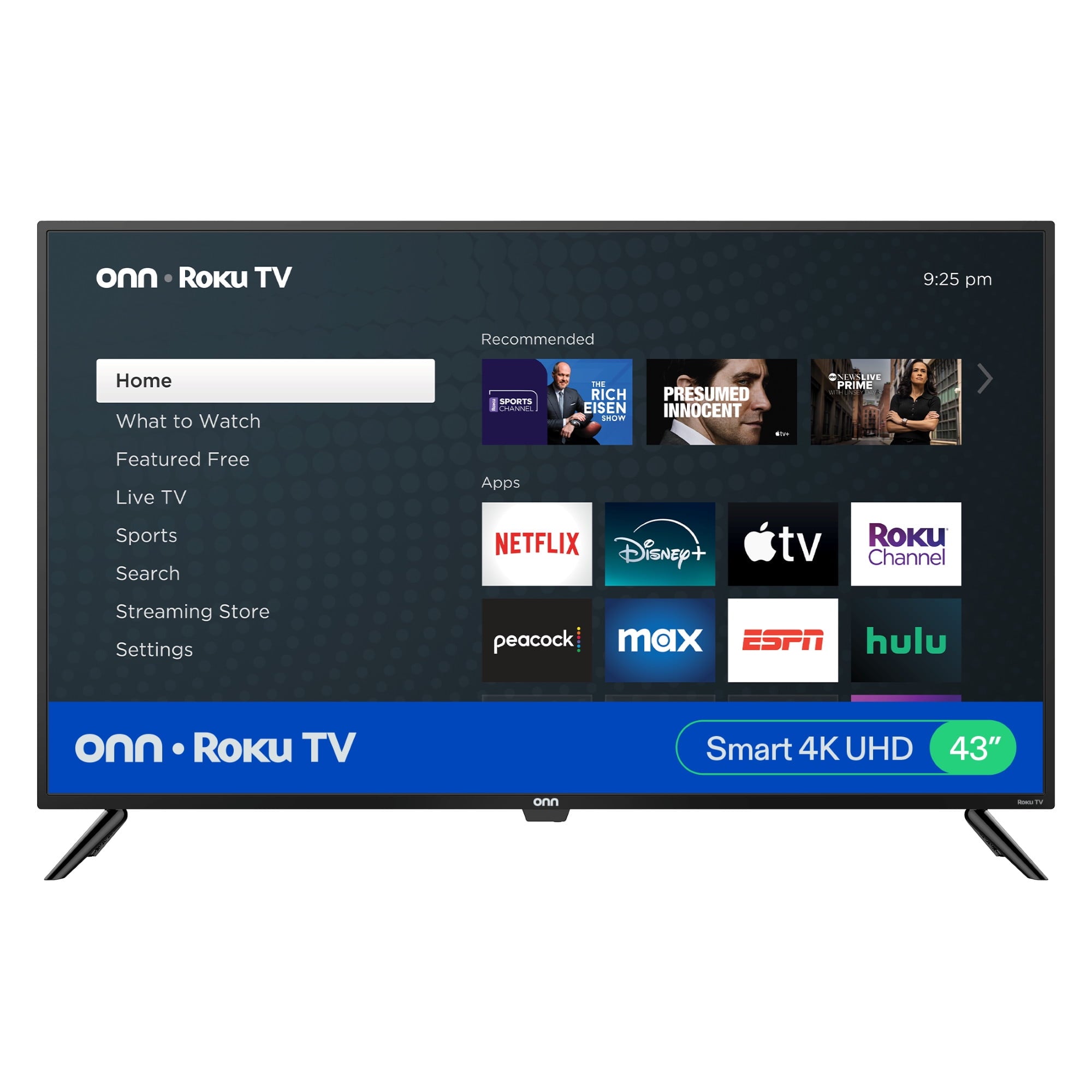 Pantalla onn. 43" Smart TV 4K 100012584 | Entrega en Torreón
