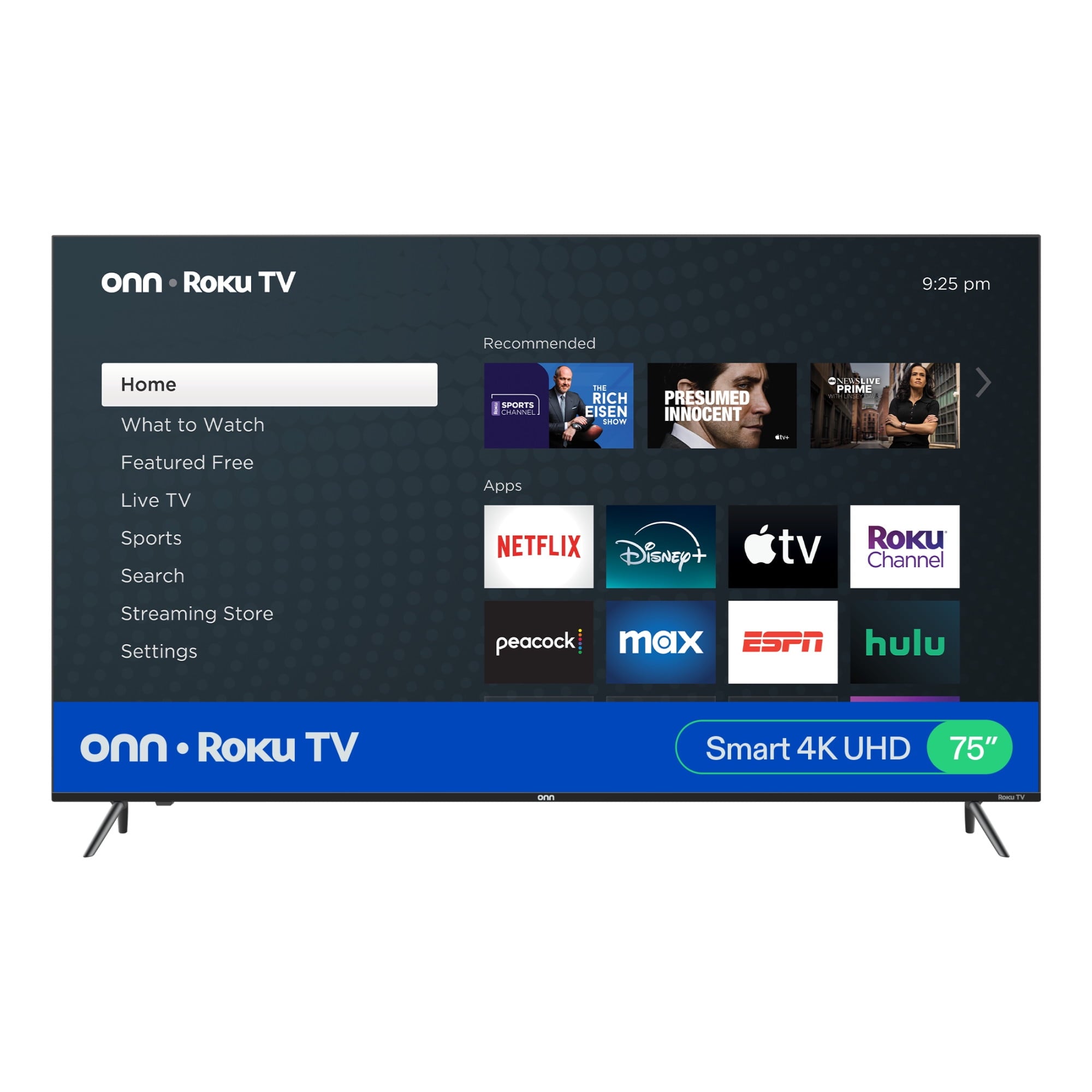 Pantalla onn. 75" Smart TV 4K 100044717 | Entrega en Torreón